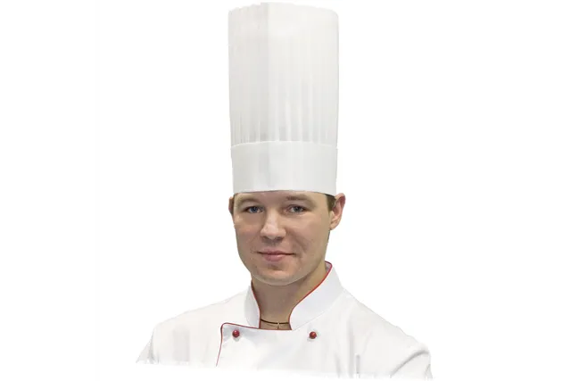 Czapka kucharska Le Chef h 250 mm Stalgast 507251