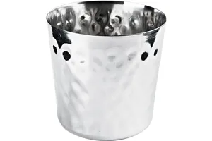 Kubek na frytki młotkowany, O 88 mm Stalgast 546025