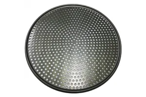 Blacha do pizzy, aluminiowa, anodowana, perforowana Ø 400 mm Stalgast 560402