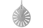 Łopata do pizzy, operacyjna, Ø 228 mm, L 1200 mm Stalgast 564123