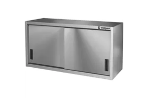 Szafka stalowa wisząca, drzwi suwane, 1000x300x600 mm Stalgast 615603