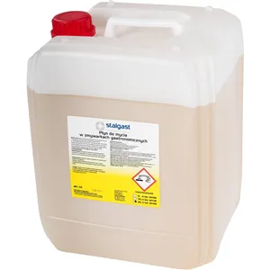 Płyn do maszynowego mycia naczyń 20L, pH 14, UN 1719, do zmywarek gastronomicznych, Stalgast 641200