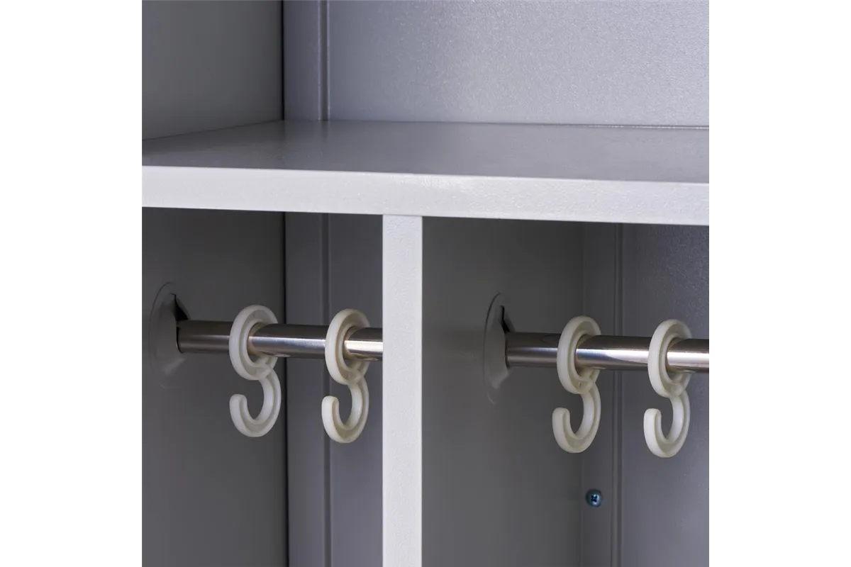 Szafka BHP, 2-drzwiowa, 800x450x1700 mm Stalgast 662006