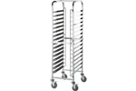Wózek transportowy ze stali nierdzewnej, 16x 400x600 mm Stalgast 662461