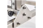 Wózek do transportu talerzy 80 szt., 720x720x1820 mm, stal nierdzewna, 4 kółka (2 z hamulcem), Tribeca 664001
