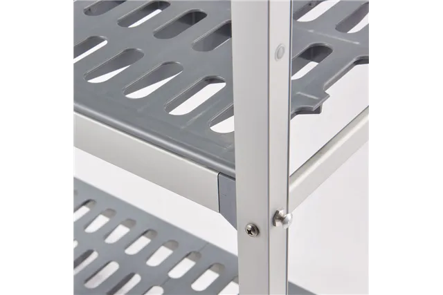 Regał magazynowy aluminiowy, 900x560x1680 mm Stalgast 686092