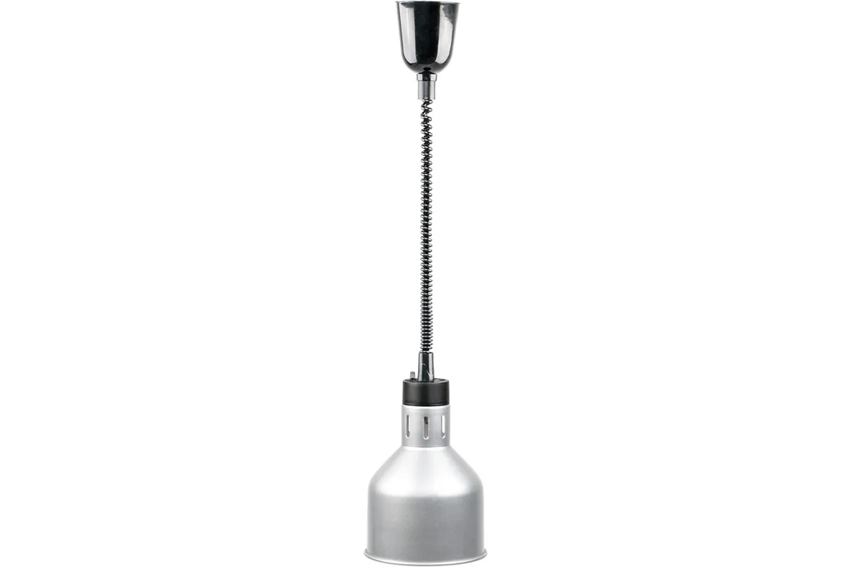 Lampa do podgrzewania potraw wisząca, srebrna, P 0.25 kW, U 230 V Stalgast 692600
