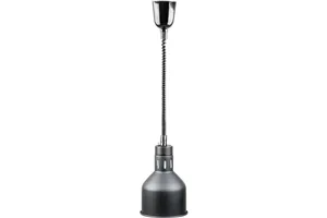 Lampa do podgrzewania potraw wisząca, czarna, P 0.25 kW, U 230 V Stalgast 692601