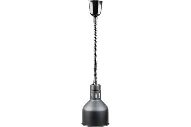 Lampa do podgrzewania potraw wisząca, czarna, P 0.25 kW, U 230 V Stalgast 692601