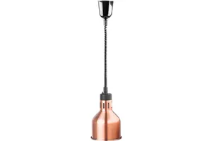 Lampa do podgrzewania potraw wisząca, miedziana, P 0.25 kW, U 230 V Stalgast 692602