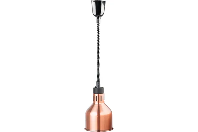 Lampa do podgrzewania potraw wisząca, miedziana, P 0.25 kW, U 230 V Stalgast 692602