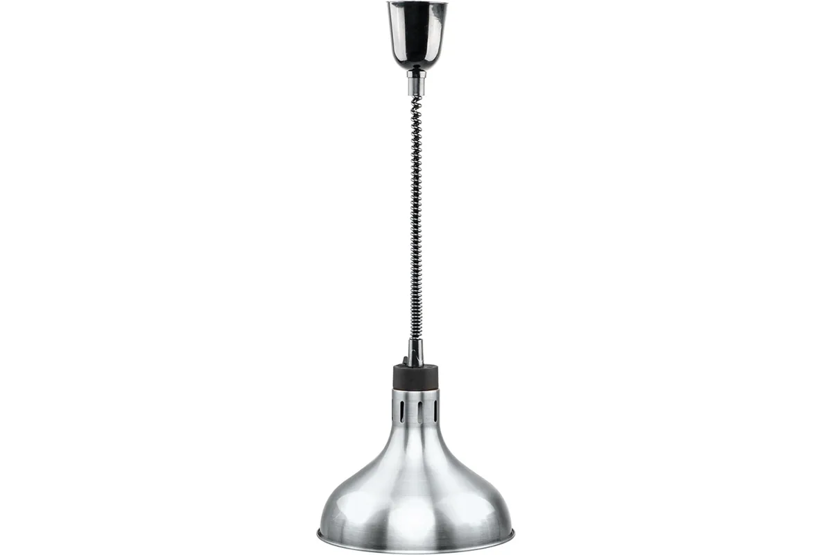 Lampa do podgrzewania potraw wisząca, srebrna, P 0.25 kW, U 230 V Stalgast 692610