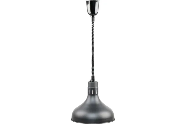 Lampa do podgrzewania potraw wisząca, czarna, P 0.25 kW, U 230 V Stalgast 692611