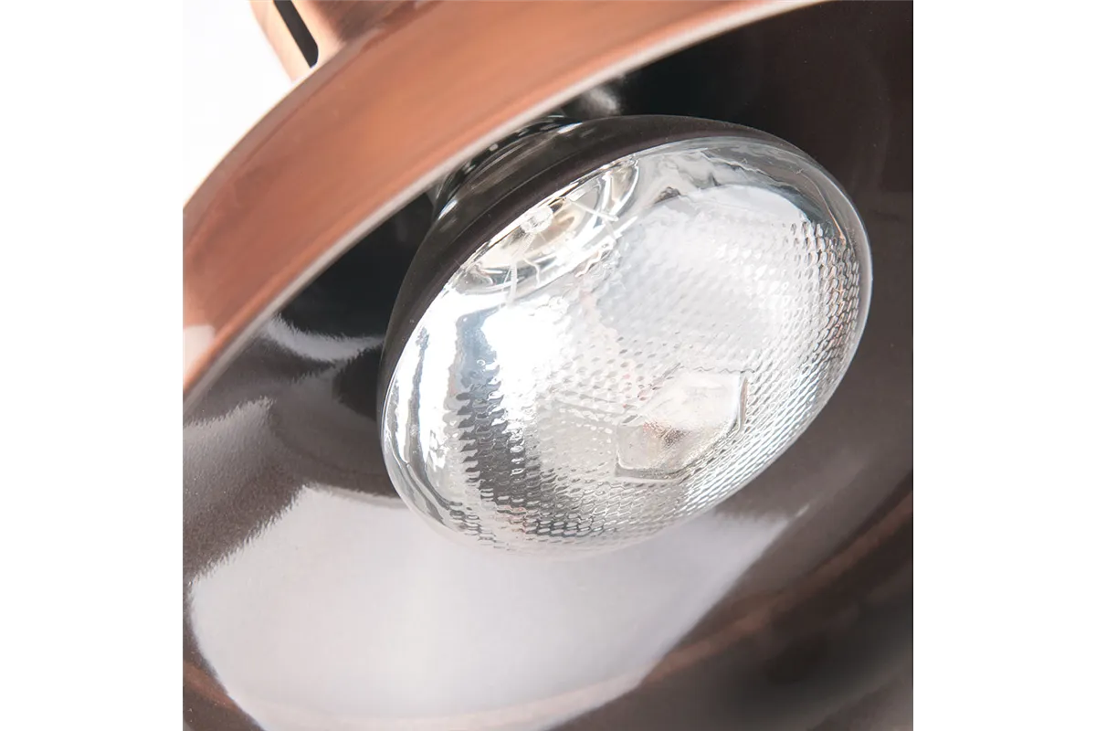 Lampa do podgrzewania potraw wisząca, miedziana, P 0.25 kW, U 230 V Stalgast 692612