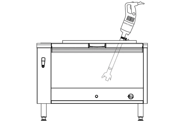 Mikser ręczny, MP 350 V.V., P 0.44 kW, U 230 V Robot Coupe 711355