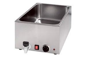 Bemar nastawny z kranem do pojemników GN 1/1 i H 150 mm, P 1.2 kW,U 230 V Stalgast 741156