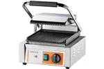 Kontakt grill pojedynczy, ryflowany, Caterina, P 1.8 kW Caterina 742018