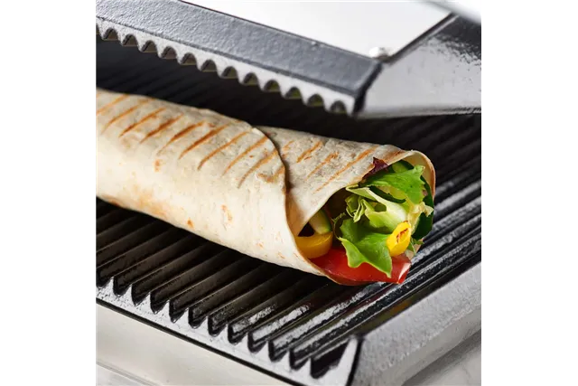 Kontakt grill podwójny ryflowany, P 3.6 kW Caterina 742028