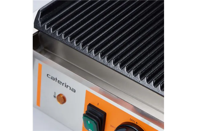 Kontakt grill podwójny ryflowany, P 3.6 kW Caterina 742028