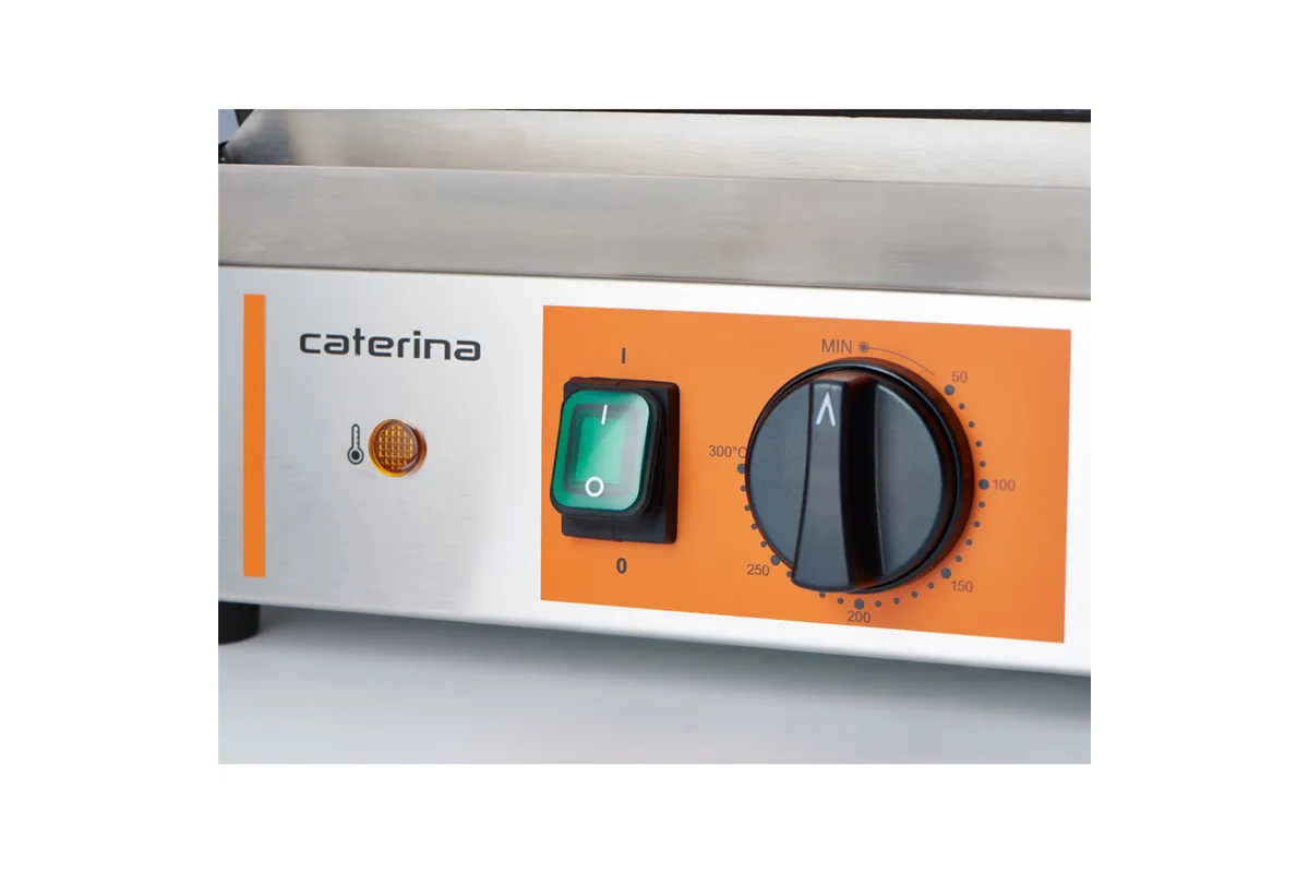 Kontakt grill podwójny ryflowany, P 3.6 kW Caterina 742028