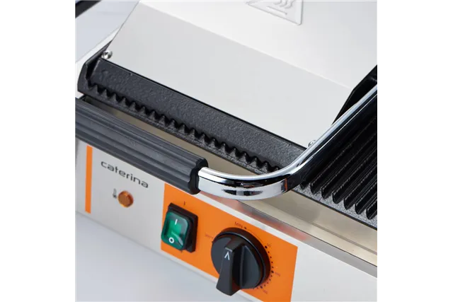 Kontakt grill podwójny ryflowany, P 3.6 kW Caterina 742028