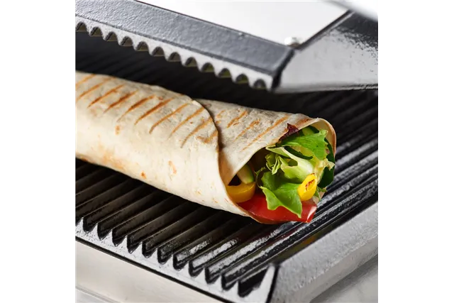 Kontakt grill, Panini, ryflowany, Caterina, P 2.2 kW Caterina 742038