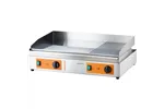 Płyta grillowa, 2/3 gładka, 1/3 ryflowana, Caterina, P 3.5 kW Caterina 745104
