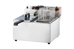 Frytownica elektryczna, 2-komorowa, Caterina, V 2x5 l, P 4 kW Caterina 746068