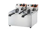 Frytownica elektryczna, 2-komorowa, pozioma, Caterina, V 2x5 l, P 2x3 kW Caterina 746079