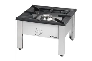 Taboret gazowy pojedynczy, 565x605, 9.0 kW, G20/20 mbar Stalgast 773001