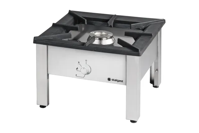 Taboret gazowy pojedynczy, 565x605, 9.0 kW, G30/37 mbar Stalgast 773003