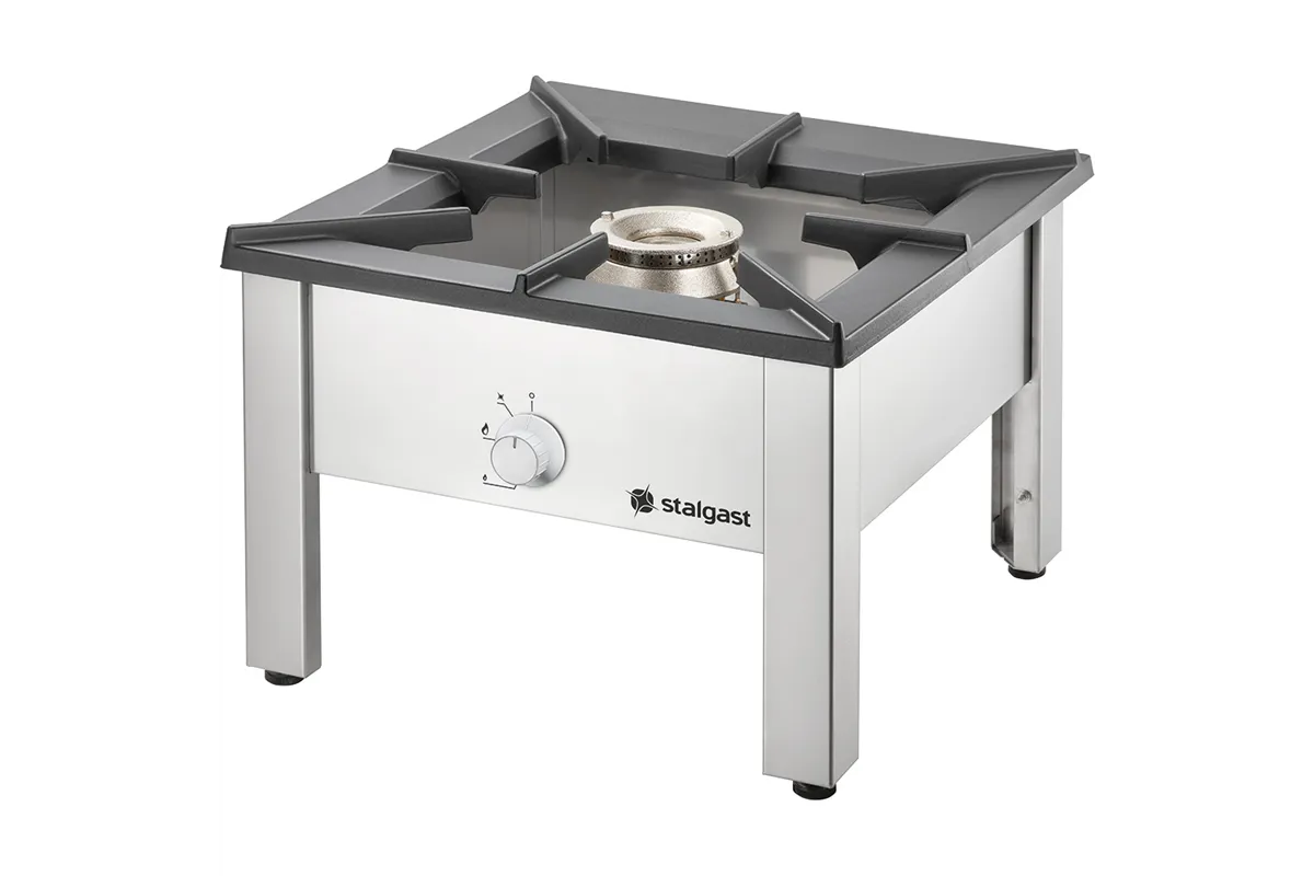 Taboret gazowy pojedynczy, 567x639, 14.0 kW, G20/20 mbar Stalgast 773035