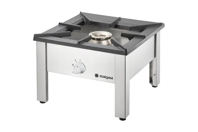 Taboret gazowy pojedynczy, 567x639, 14.0 kW, G20/20 mbar Stalgast 773035