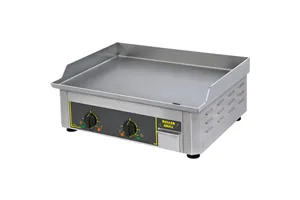 Płyta grillowa gładka ze stali nierdzewnej, elektryczna, P 3.5 kW roller Grill 777172