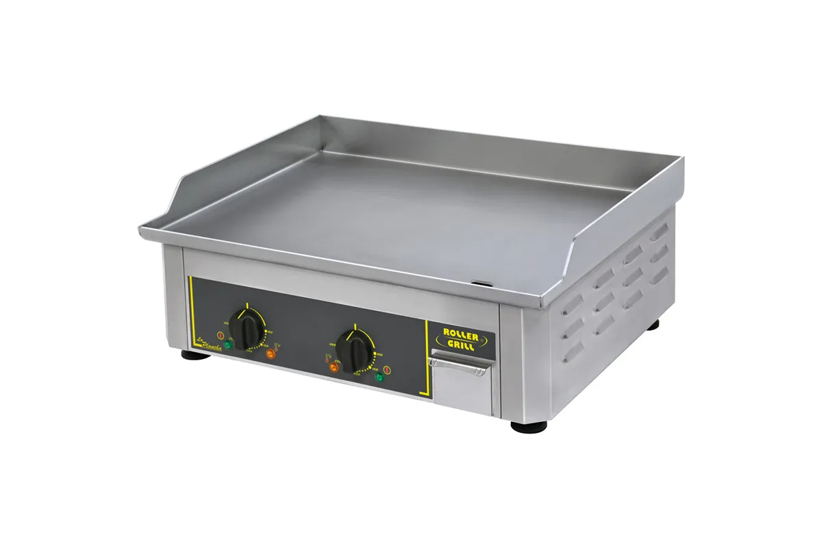 Płyta grillowa gładka ze stali nierdzewnej, elektryczna, P 3.5 kW roller Grill 777172