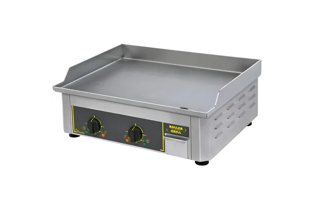 Płyta grillowa gładka ze stali nierdzewnej, elektryczna, P 3.5 kW roller Grill 777172