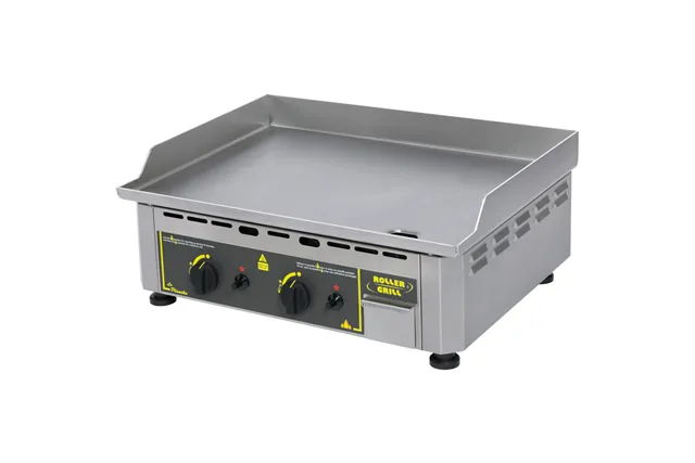 Płyta grillowa gładka ze stali nierdzewnej, gazowa, P 5.5 kW Stalgast 777175