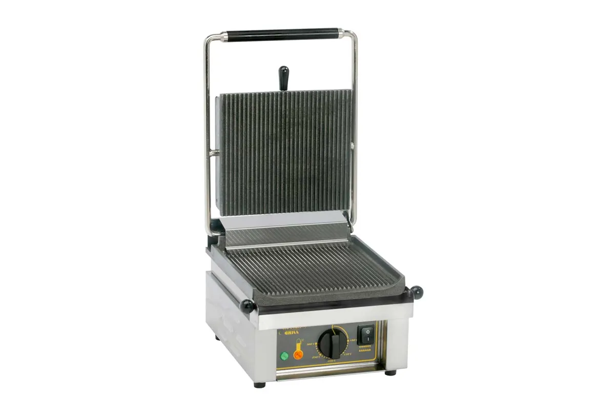 Kontakt grill pojedyńczy, SAVOYE, P 2 kW, U 230 V Roller Grill 777213