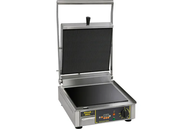 Grill ceramiczny, pojedynczy, ryflowany/gładki, P 3 kW Stalgast 777215