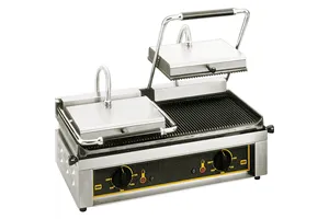 Kontakt grill podwójny, Majestic, P 4 kW, U 380 V Roller Grill 777217