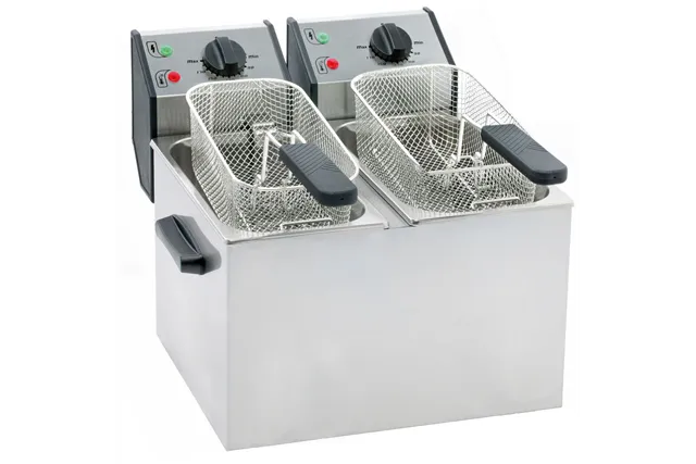 Frytownica nastawna, 2-komorowa, V 2x5 l, P 6.4 kW Roller Grill 777323