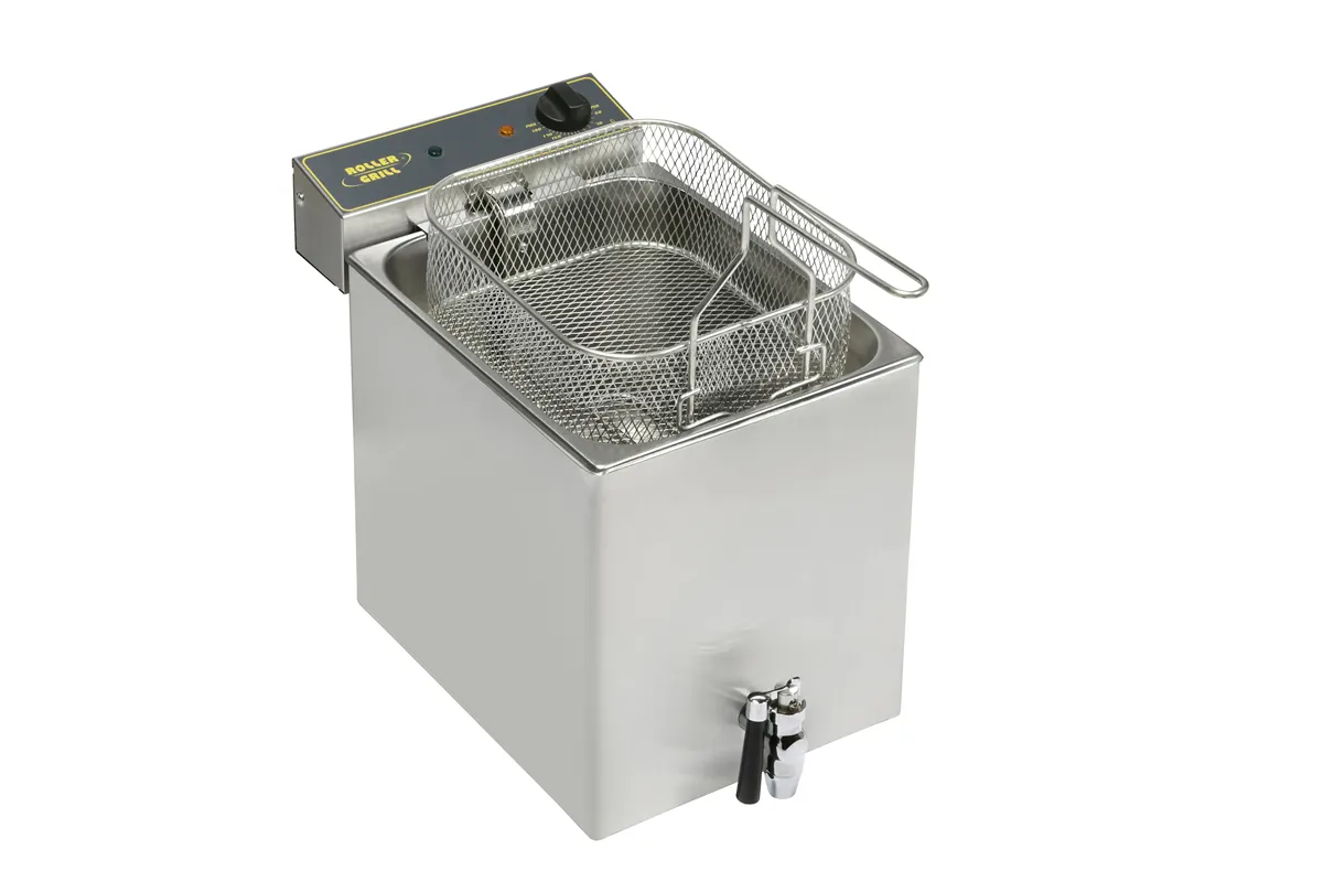 Frytownica nastawna, 1-komorowa z kranem, V 12 l, P 6.4 kW Roller Grill 777333