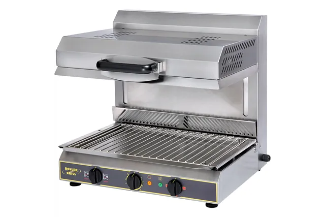 Salamander z ruchomą głowicą, kwarcowe grzałki, wykrywanie talerzy, P 3 kW, U 230 V roller Grill 777361