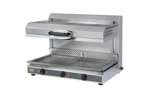 Salamander z ruchomą głowicą, kwarcowe grzałki, wykrywanie talerzy, P 4.5 kW, U 380 V roller Grill 777381