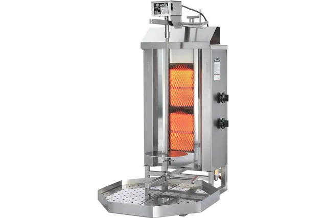Gyros, kebab gazowy, GD 2, P 7 kW, G 20 Potis 777521