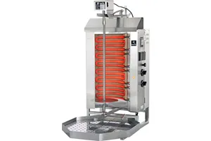 Gyros, kebab elektryczny, E 2, P 6 kW, U 400 V Potis 777525