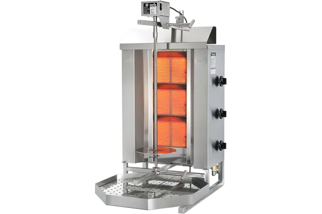 Gyros, kebab gazowy, GD 3, P 10.5 KW, G 20 Potis 777531