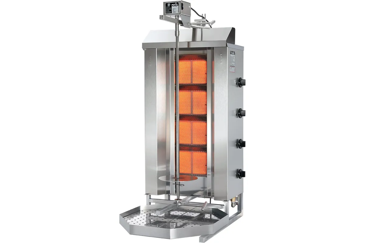 Gyros, kebab gazowy, GD 5, P 17.5 kW, G 20 Potis 777551