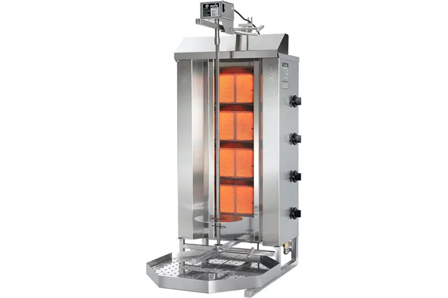 Gyros, kebab gazowy, GD 5, P 17.5 kW, G 20 Potis 777551