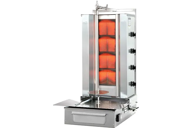 Gyros, kebab gazowy, F GD 4, P 14 KW, G 20 Potis 777561